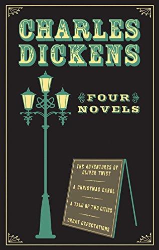 Charles Dickens: Four Novels (Leather-bound Classics) Cover