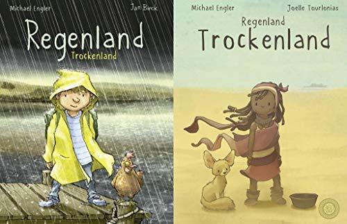 Regenland + Trockenland: Ein Wendebuch - 2 Bücher in einem Cover