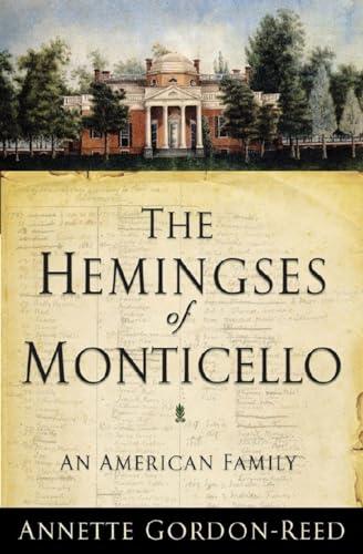 The Hemingses of Monticello: An American Family Cover