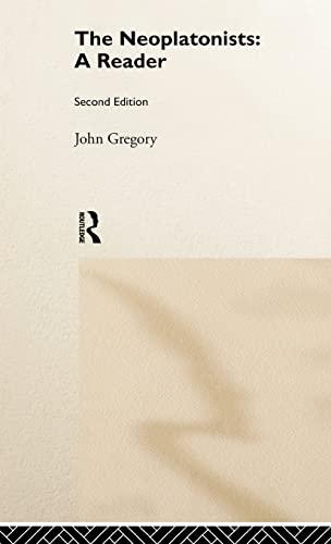 The Neoplatonists: A Reader Cover