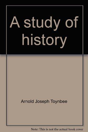 A study of history by Arnold Joseph Toynbee (1995-12-24) Cover