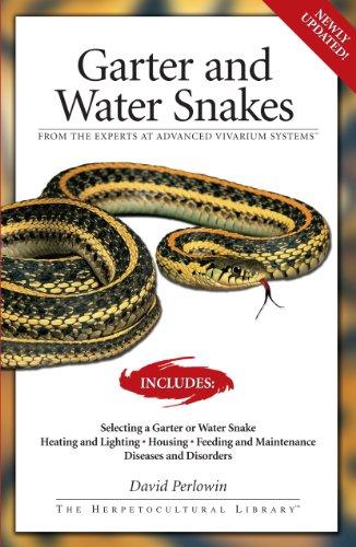 Garter Snakes and Water Snakes: From the Experts at advanced vivarium systems (The Herpetocultural Library) Cover