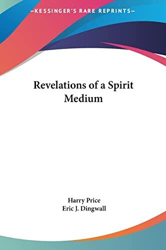Revelations of a Spirit Medium Cover