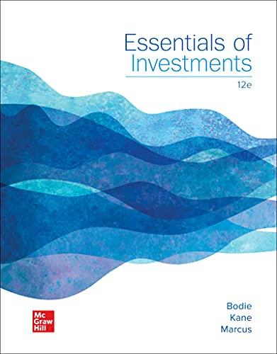 Essentials of Investments Cover
