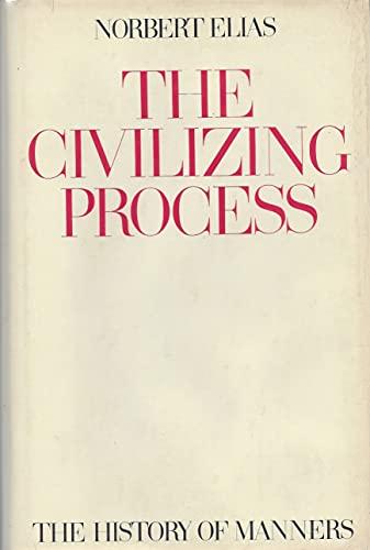 The Civilizing Process: The History of Manners Cover