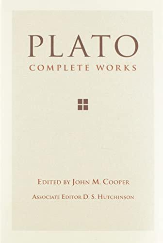 Plato: Complete Works Cover