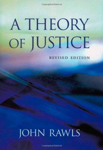 A Theory of Justice: Revised Edition (Belknap) Cover