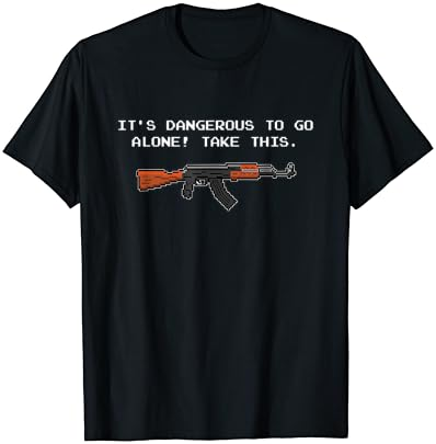 It's Dangerous to Go Alone Without Your AK Shirt Cover
