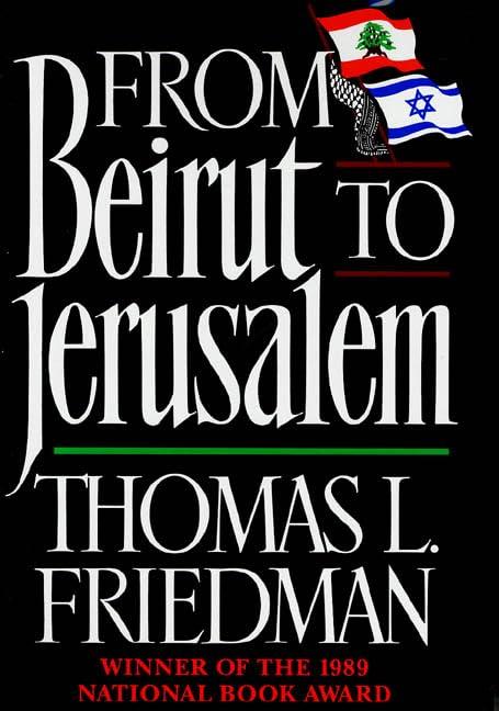 From Beirut to Jerusalem: Revised Edition Cover