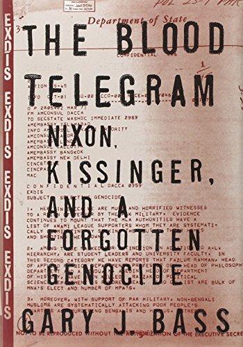 The Blood Telegram: Nixon, Kissinger, and a Forgotten Genocide Cover