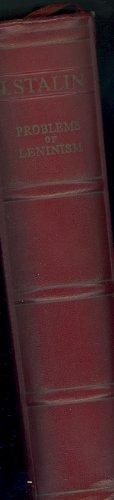 Problems of Leninism Cover