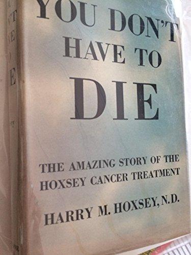 You don't have to die Cover