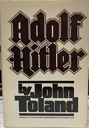Adolf Hitler: Vol. 1 Cover