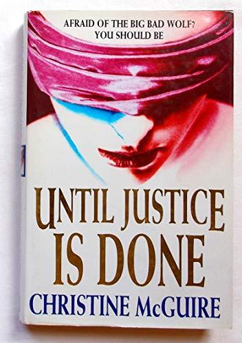 Until justice is done Cover
