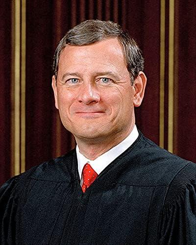 Supreme Court Justice John Roberts Portrait 8x10 Photograph Photo Print Cover