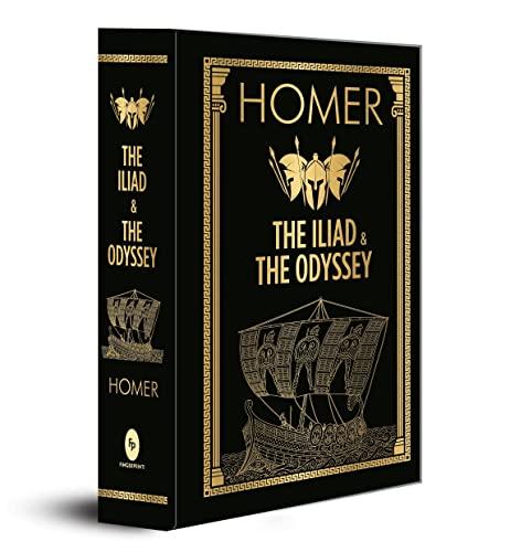 The Iliad & the Odyssey (Deluxe Hardbound Edition) Cover
