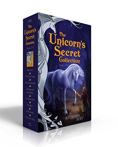 The Unicorn's Secret Collection (Boxed Set): Moonsilver; The Silver Thread; The Silver Bracelet; The Mountains of the Moon; The Sunset Gates; True Heart; Castle Avamir; The Journey Home Cover