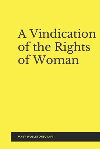 A Vindication of the Rights of Woman (Illustrated) Cover