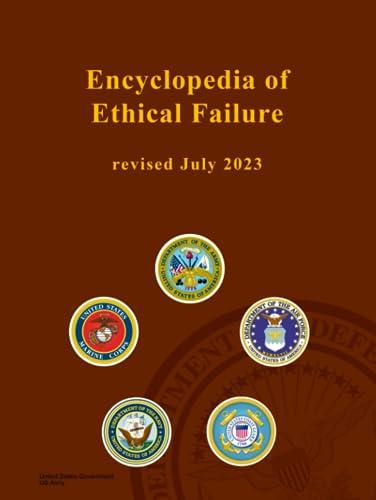 Encyclopedia of Ethical Failure revised July 2023 Cover