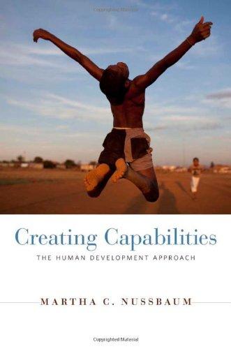 Creating Capabilities: The Human Development Approach Cover