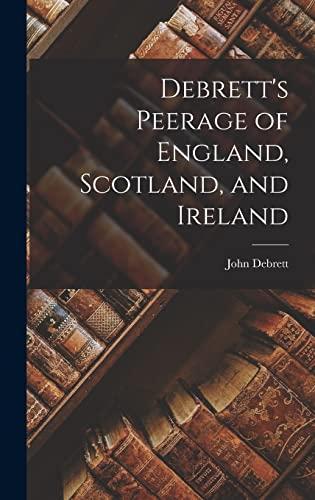 Debrett's Peerage of England, Scotland, and Ireland Cover