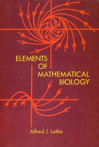 Elements of Mathematical Biology Cover