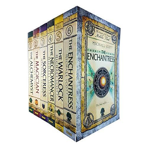 A Complete Michael Scott's The Secrets of the Immortal Nicholas Flamel Series Cover