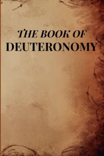 The Book Of Deuteronomy (Holy Bible) Cover