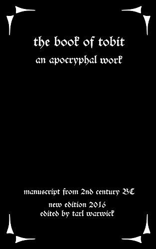 Book Of Tobit: An Apocryphal Work Cover