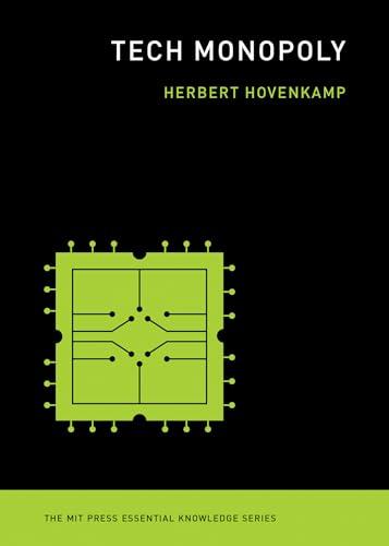 Tech Monopoly (The MIT Press Essential Knowledge series) Cover