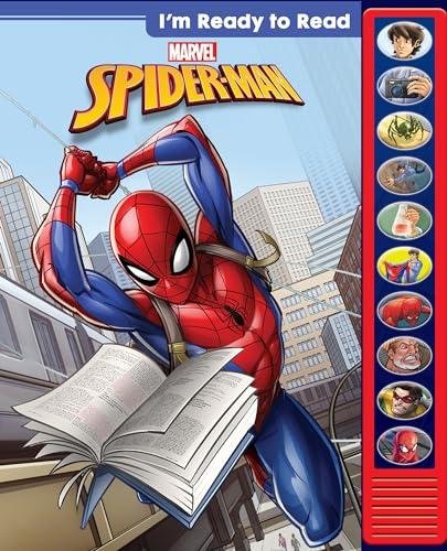 Marvel - I'm Ready to Read with Spider-Man - Interactive Read-Along Sound Book - Great for Early Readers - PI Kids Cover