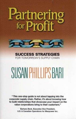 Partnering for Profit: Success Strategies for Tomorrow's Supply Chain Cover
