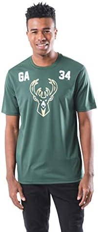 Ultra Game NBA Men's Players Quick Dry Active T-Shirt Cover