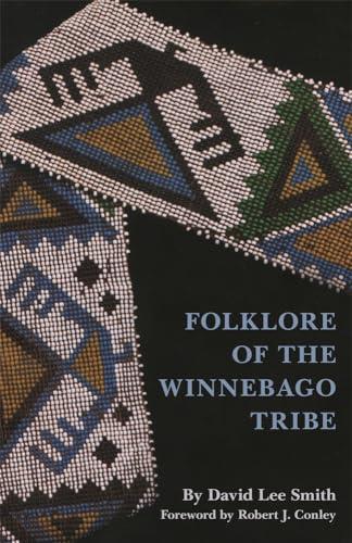 Folklore of the Winnebago Tribe Cover