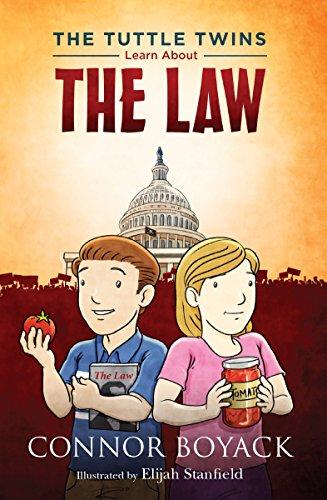The Tuttle Twins Learn About the Law Cover