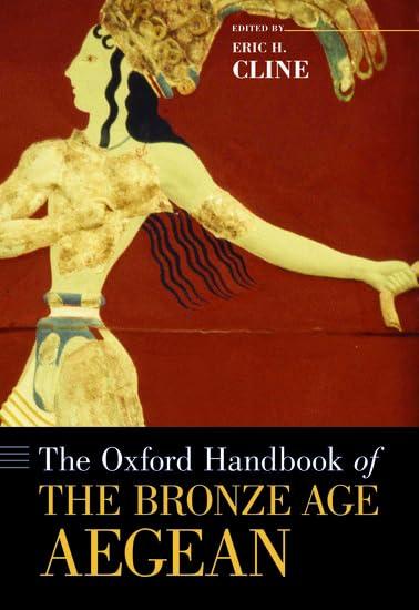 The Oxford Handbook of the Bronze Age Aegean Cover