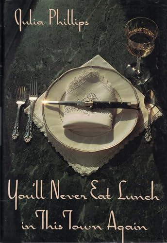 You'll Never Eat Lunch in This Town Again Cover
