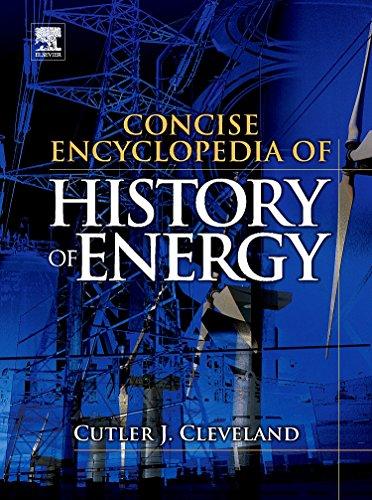 Concise Encyclopedia of the History of Energy Cover