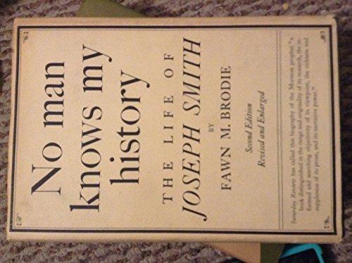 No Man Knows My History : The Life of Joseph Smith Cover