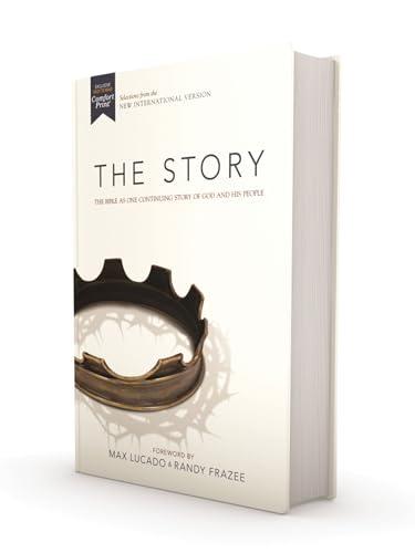 NIV, The Story, Hardcover, Comfort Print: The Bible as One Continuing Story of God and His People Cover