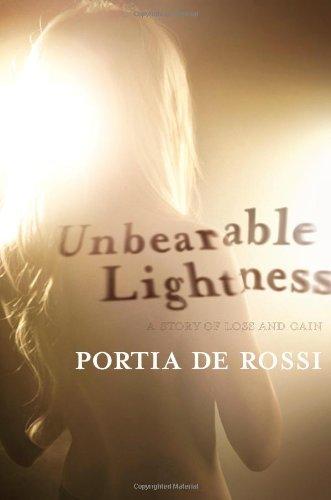 Unbearable Lightness Publisher: Atria Cover