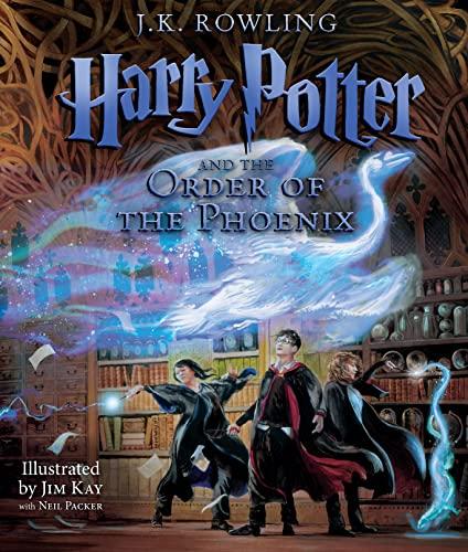 Harry Potter and the Order of the Phoenix: The Illustrated Edition (Harry Potter, Book 5) Cover