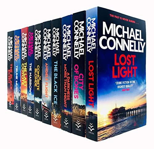 Michael Connelly Harry Bosch Series 10 Books Collection Set Cover