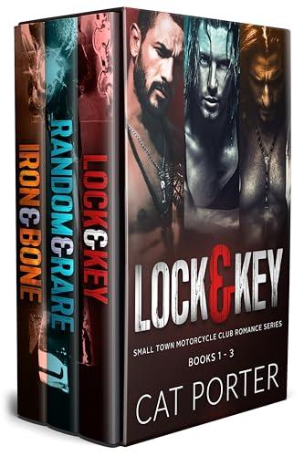 Lock & Key Small Town MC Romance Series: Books 1 - 3: Motorcycle Club Romance - Boxed Set (Lock & Key MC Romance) Cover
