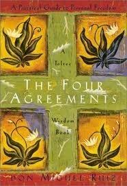 The Four Agreements: A Practical Guide to Personal Freedom, A Toltec Wisdom Book [Deluxe Edition] 1st (first) edition Cover