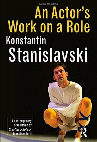 An Actor's Work on a Role by Konstantin Stanislavski (2009) Hardcover Cover
