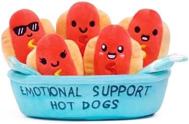 WHAT DO YOU MEME? Emotional Support Hot Dogs – Emotional Support Plushies, Cute Stuff & Funny Gifts by Relatable Cover