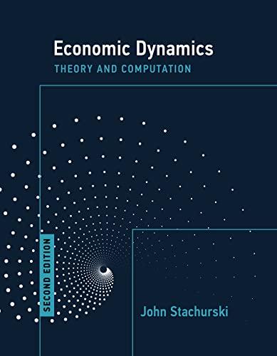 Economic Dynamics, second edition: Theory and Computation Cover