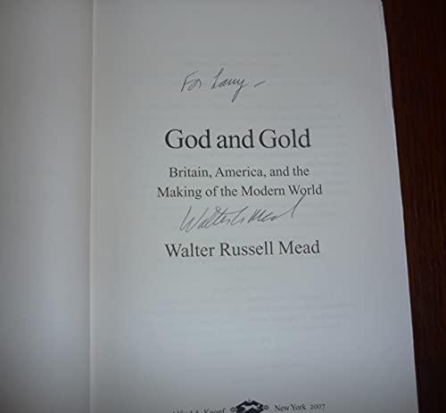 God and Gold: Britain, America, and the Making of the Modern World Cover