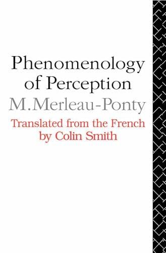 Phenomenology of Perception Cover